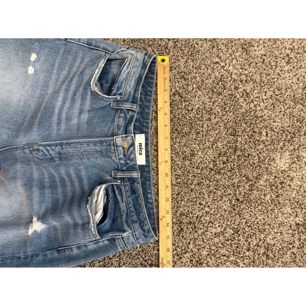 Mica & Vervet Blue Distressed and Black Denim Jeans Bundle of 2 Women's Size 29 - Picture 9 of 9
